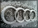 Audi Logo in Frost