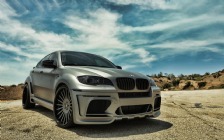 BMW X6, Gray, Tuning