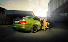 Green BMW M3 GTR (E46), Cars & Girls, Tuning, Feet, Legs