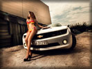 Chevrolet Camaro RS, Cars & Girls