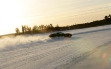 2012 Ferrari FF, Black, Winter, Snow