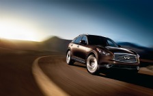 2012 Infiniti FX50 on the Road, Brown