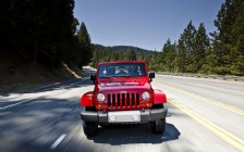 2012 Jeep Wrangler Unlimited Sahara, Red