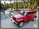 2012 Jeep Wrangler Unlimited Sahara, Red