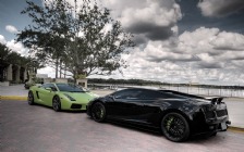 Lamborghini Gallardo Superleggera, Lime Green & Black