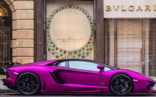 Lamborghini Aventador, Purple