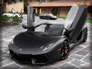 2012 Lamborghini Aventador LP700-4, Matte Black