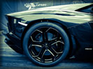 2011 Lamborghini Aventador LP700-4, Black, Rims