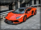 Lamborghini Aventador, Orange