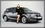 Kylie Minogue and 2012 Lexus CT 200h F-Sport