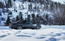 Mercedes-Benz (W124) Cabrio, Winter, Snow