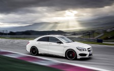 Mercedes-Benz CLA45 AMG (C117) on the Road, CLA-Class, White