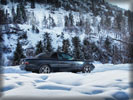 Mercedes-Benz (W124) Cabrio, Winter, Snow