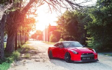 Nissan GT-R R35, Red, Tuning