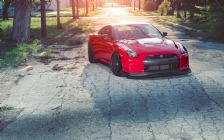 Nissan GT-R R35, Red, Tuning