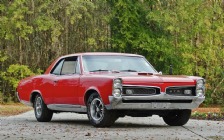 1967 Pontiac GTO Hardtop Coupe, Red, Classic Cars