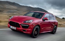 2012 Porsche Cayenne (958) GTS on the Road, Red
