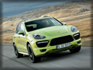 2012 Porsche Cayenne (958) GTS on the Road, Lime Green