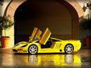2000 Saleen S7, Yellow