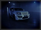 Toyota Land Cruiser 200 by INVADER, White, Tuning