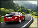 2011 Volvo V60 R-design, Red