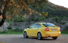 2009 Skoda Octavia RS, Yellow