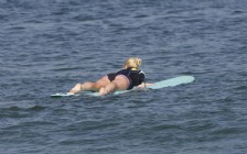 Lindsay Lohan, Surfing