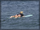 Lindsay Lohan, Surfing