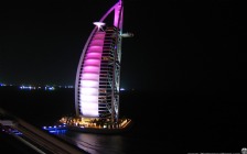 Burj Al Arab at Night, Dubai