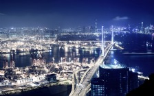 Hong Kong at Night, Bridge