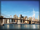 Freedom Tower, Brooklyn Bridge, New York