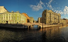 Saint-Petersburg, River, Architecture