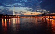 Saint-Petersburg, Neva River, Panorama