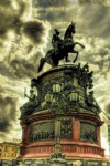 Saint-Petersburg, Saint Isaac's Square, Monument to Nicholas I