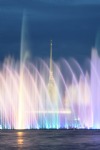 Saint-Petersburg, The Peter and Paul Fortress through the Fountain