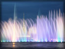 Saint-Petersburg, The Peter and Paul Fortress through the Fountain