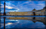 Palace Square, The Alexander Column, Saint-Petersburg