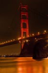 Golden Gate Bridge at Night, San Francisco