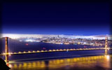 Golden Gate Bridge at Night, San Francisco