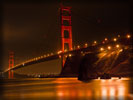 Golden Gate Bridge at Night, San Francisco