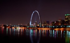 St Louis Skyline at Night