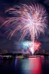 Rainbow Bridge, Minato, Tokyo, Fireworks