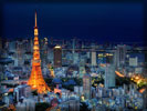 Tokyo Tower, Minato, Skyscrapers, Panorama