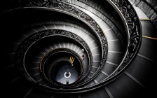 Spiral stairs of the Vatican Museums