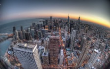 Chicago Panorama, Skyscrapers