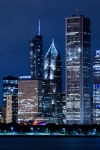 Chicago Skyline at Night