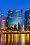 Water Reflection, Nuveen Building, Chicago