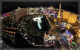 Night Panorama of Las Vegas, Nevada, USA