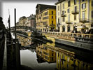 Naviglio Grande, Canal in Lombardy, Milan