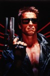 Arnold Schwarzenegger in the movie "The Terminator"